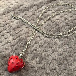 Necklace. Strawberry